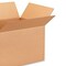 20 Psc Kraft Boxes, Durable Packing for Electronics and Apparel 18 x 14 x 12 Inch
